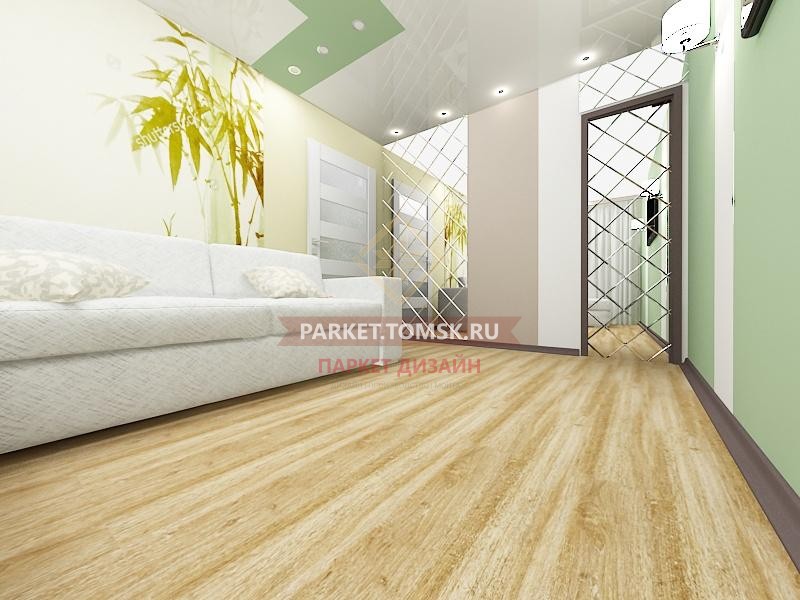 ПВХ-плитка, мармолеум Wonderful Vinyl Floor Дуб Рустикальный